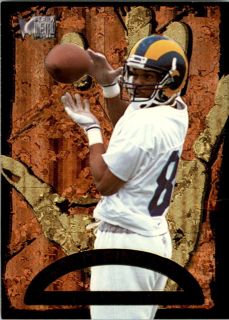 1996 Metal Goldfingers #1 Isaac Bruce