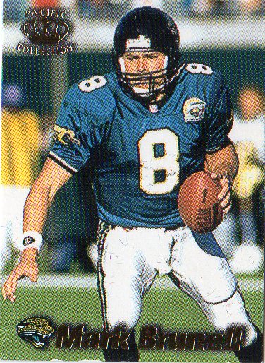 1996 Pacific Card Supials Small #17 Mark Brunell