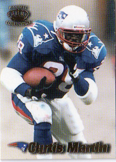 1996 Pacific Card Supials Small #23 Curtis Martin
