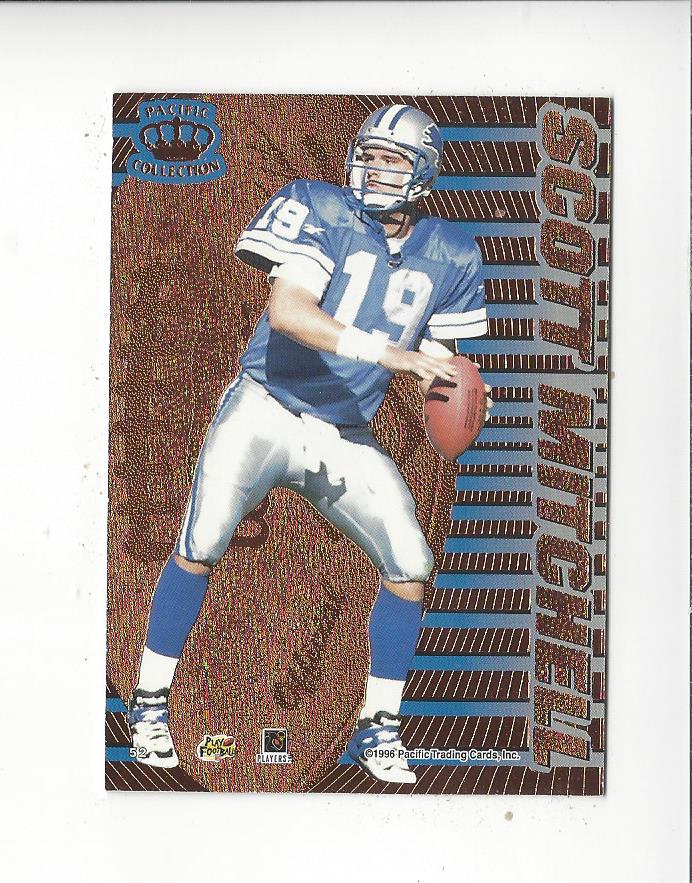 1996 Pacific Dynagon Tandems #52 J.Harbaugh/S.Mitchell