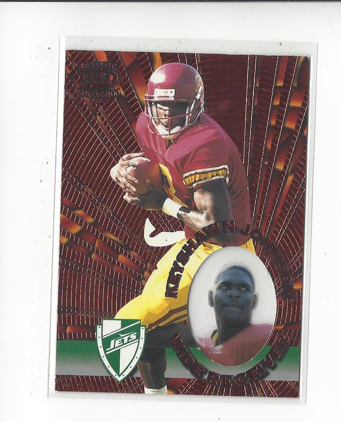 1996 Pacific Invincible Bronze #98 Keyshawn Johnson
