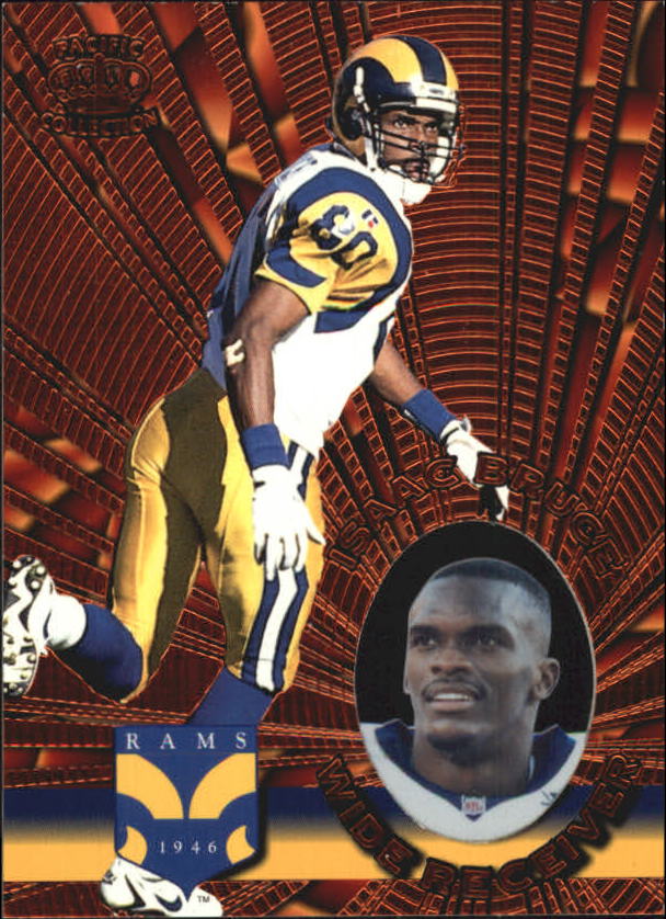 1996 Pacific Invincible Bronze #128 Isaac Bruce