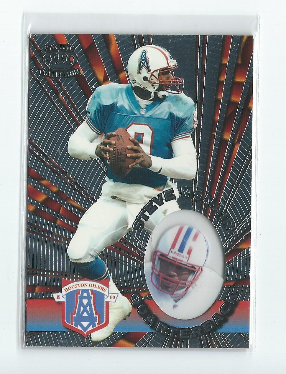 1996 Pacific Invincible Silver #58 Steve McNair