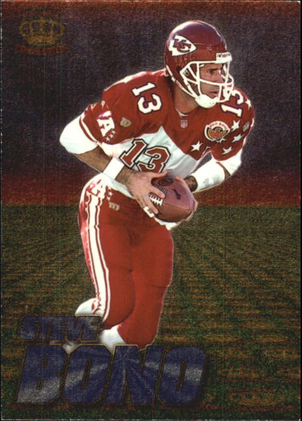 1996 Pacific Invincible Pro Bowl #2 Steve Bono