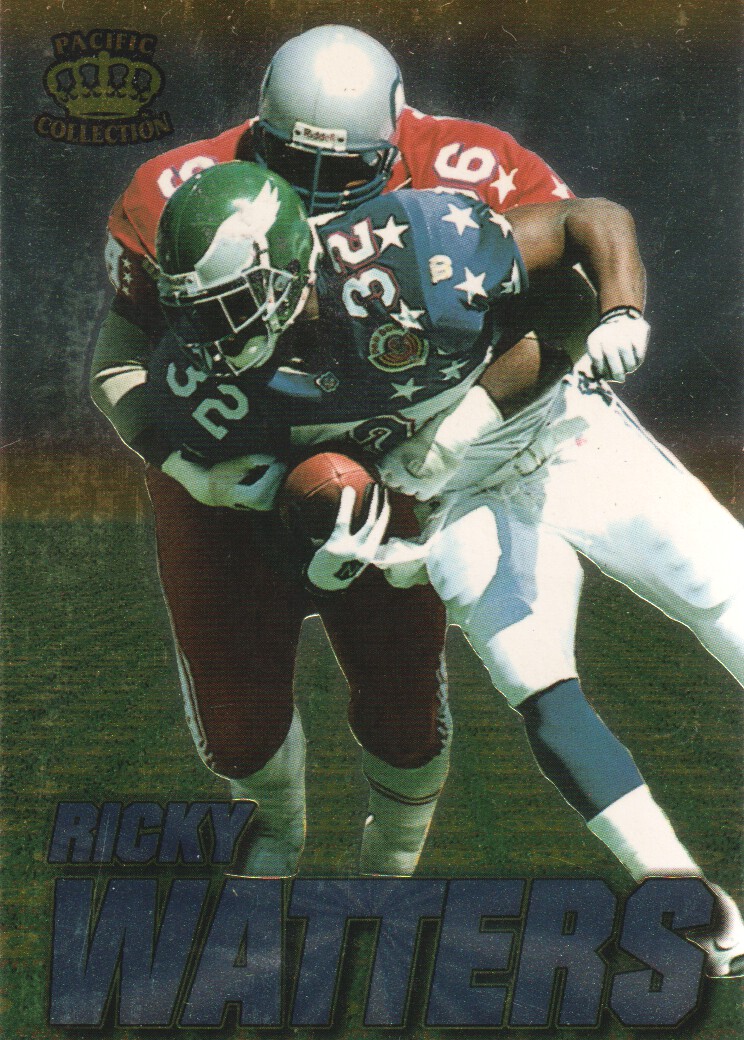 1996 Pacific Invincible Pro Bowl #18 Ricky Watters