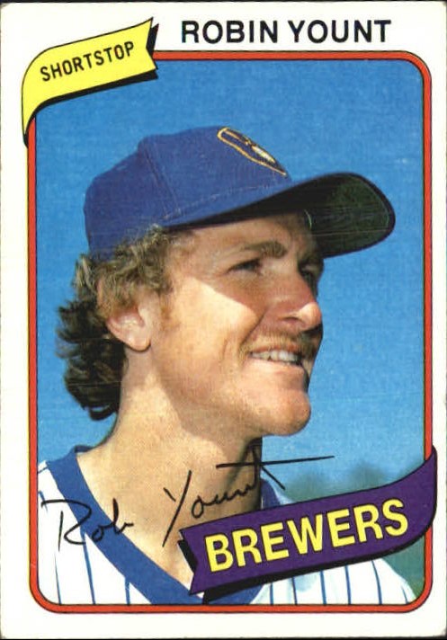 1980 Topps #265 Robin Yount Brewers EX G43545