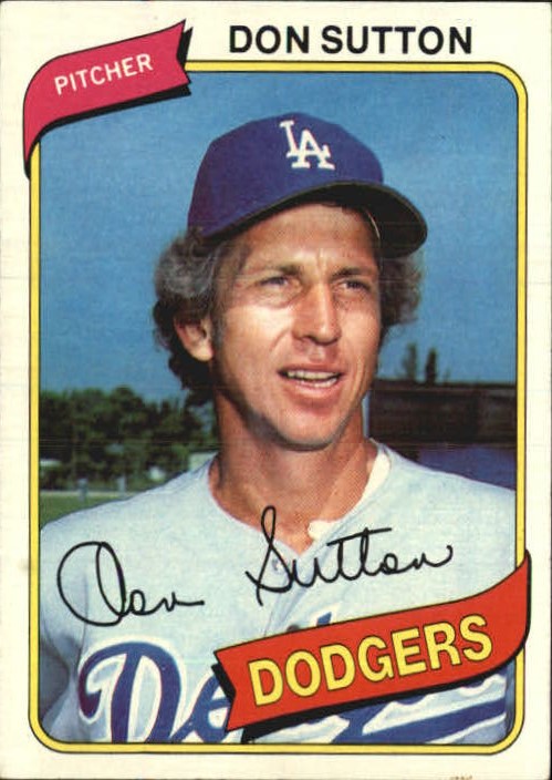 1980 Topps #440 Don Sutton Dodgers NM G43839