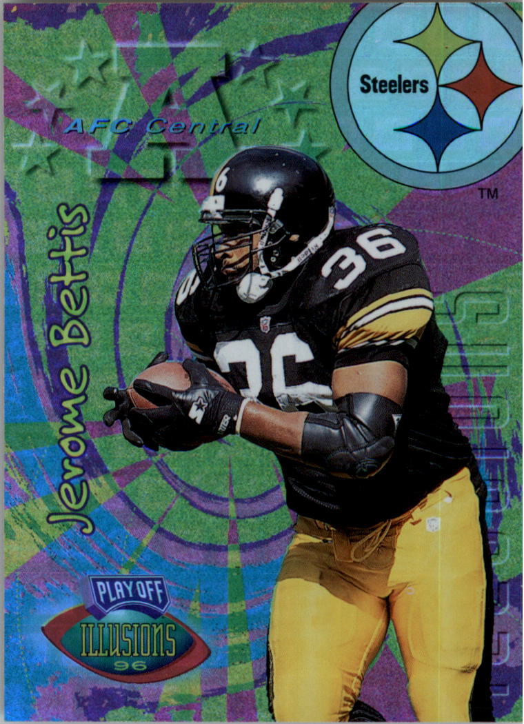 1996 Playoff Illusions Spectralusion Elite #40 Jerome Bettis - NM-MT -  Triple Play Sports Cards