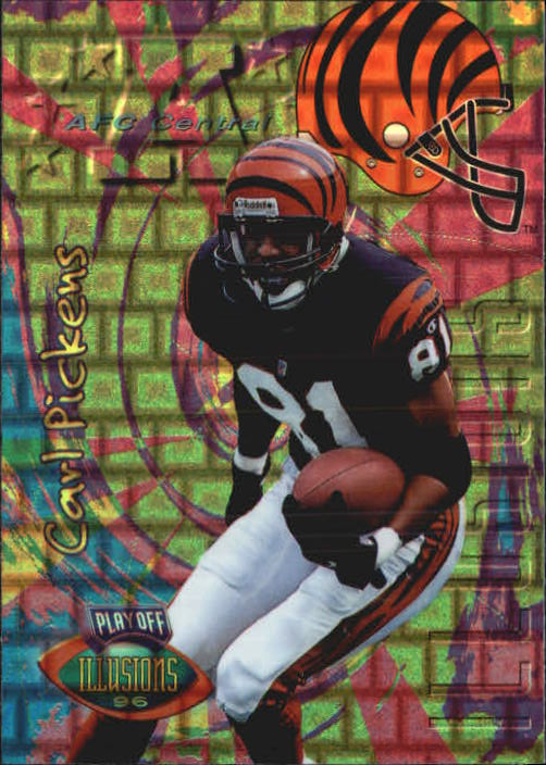 1996 Playoff Illusions Spectralusion Elite #101 Carl Pickens
