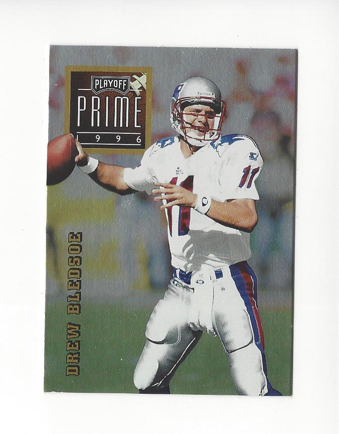 1996 Playoff Prime #182 Drew Bledsoe