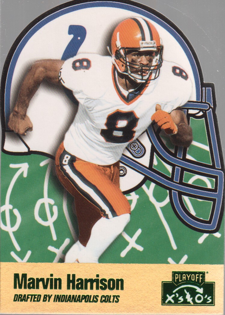 1996 Playoff Prime X's and O's #115 Marvin Harrison