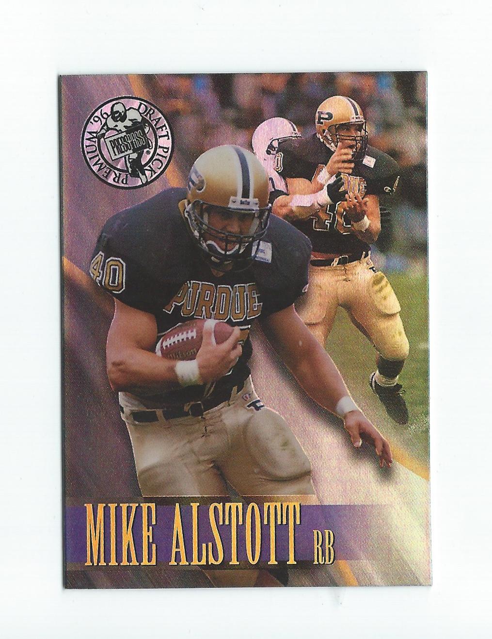 1996 Press Pass Holofoil #20 Mike Alstott
