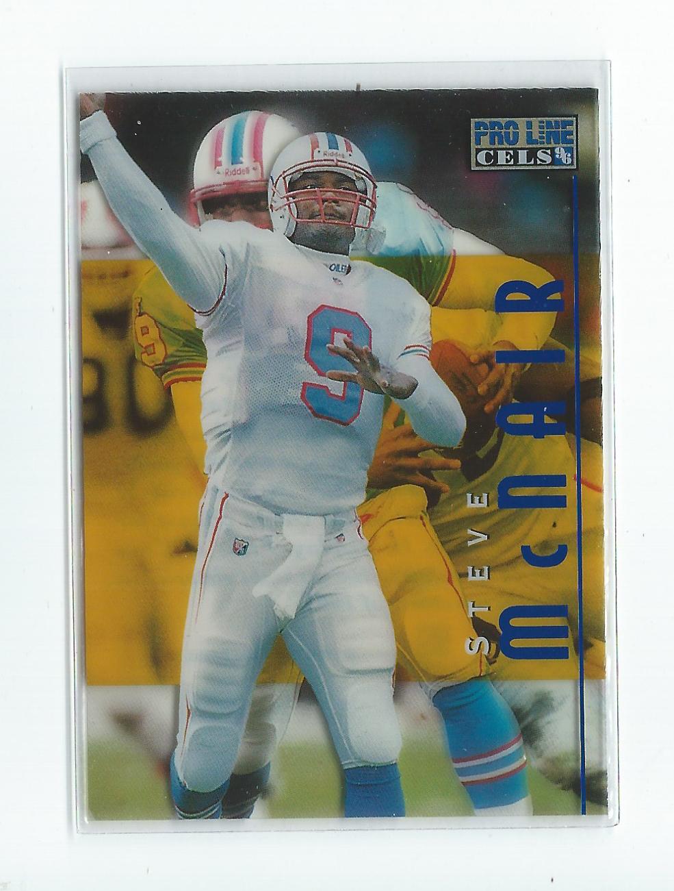 1996 Pro Line Cels #PC6 Steve McNair