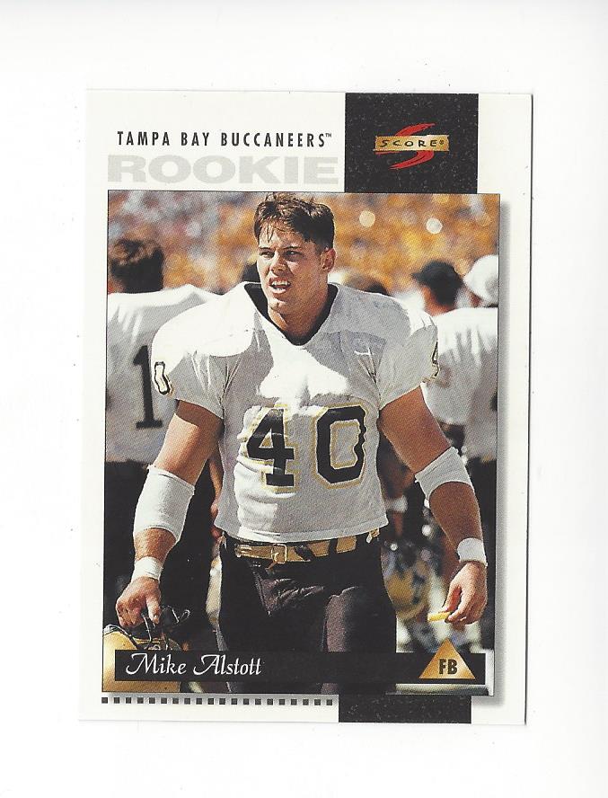 1996 Score #217 Mike Alstott RC