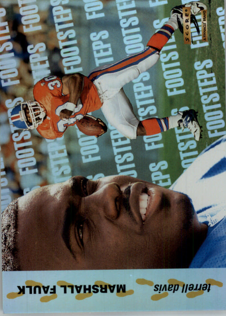 Tarjetas insertadas 1996 Score Football "Pasos y en la zona" - Imagen 2 de 7