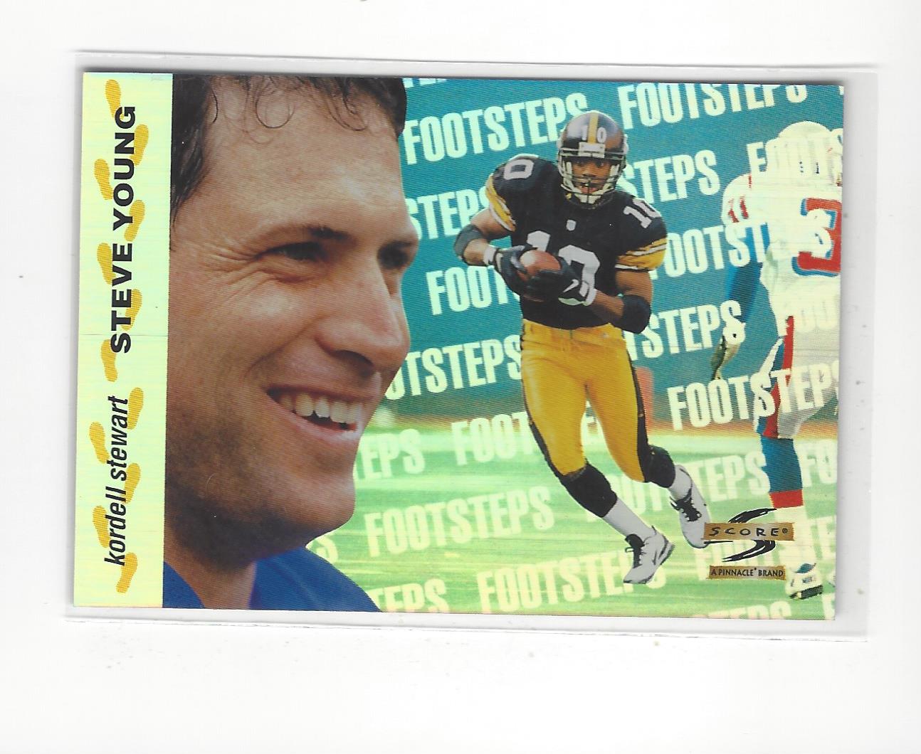 1996 Score Footsteps #10 S.Young/K.Stewart