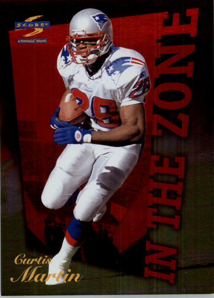 Tarjetas insertadas 1996 Score Football "Pasos y en la zona" - Imagen 6 de 7