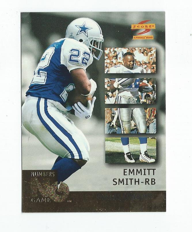 1996 Score Numbers Game #8 Emmitt Smith