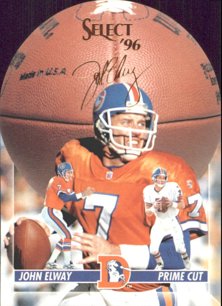 1996 Select Prime Cuts #8 John Elway