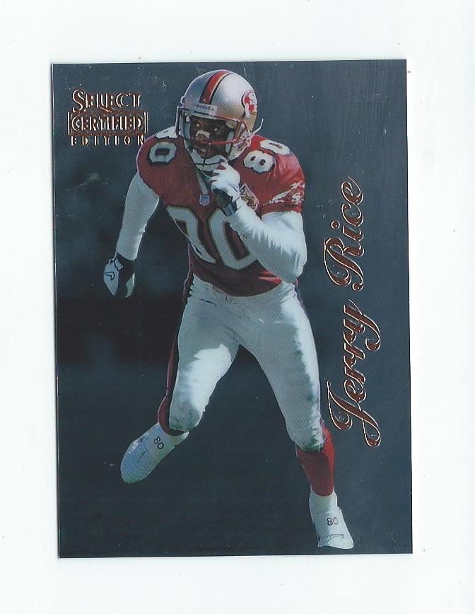 1996 Select Certified #62 Jerry Rice