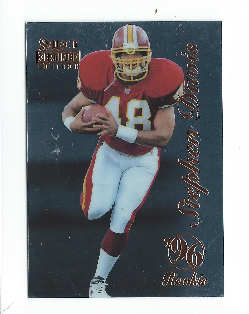 1996 Select Certified #92 Stephen Davis RC