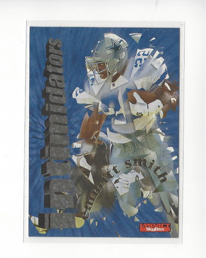 1996 SkyBox Impact Intimidators #8 Emmitt Smith
