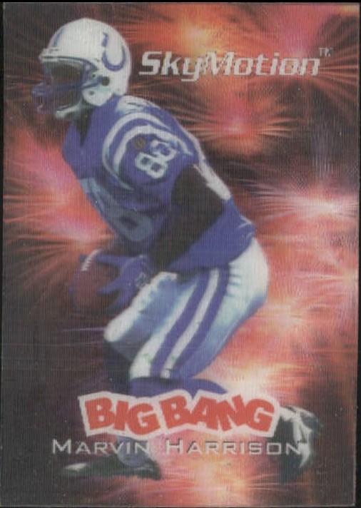 1996 SkyBox SkyMotion Big Bang #6 Marvin Harrison