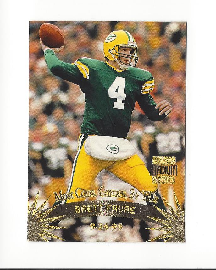 Brett Favre cards (1991-2001) Packers - You Choose - Picture 146 of 372