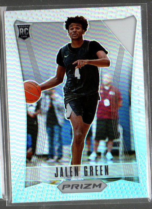 Jalen Green Silver shops Prizm Rookie