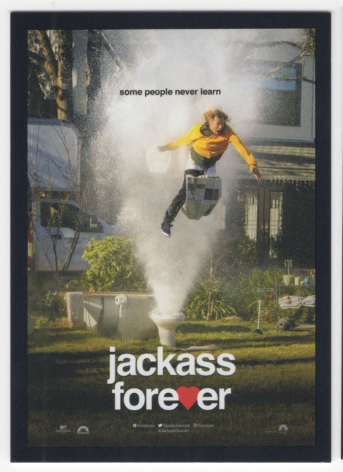 2022 Jackass Movie Posters #mp4 Jackass Forever: Toilet Explosion