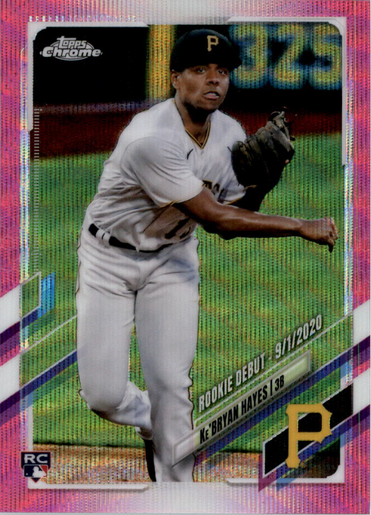 Refractores de onda rosa Topps 2021 actualización cromada TÚ ELIGES - Imagen 14 de 27