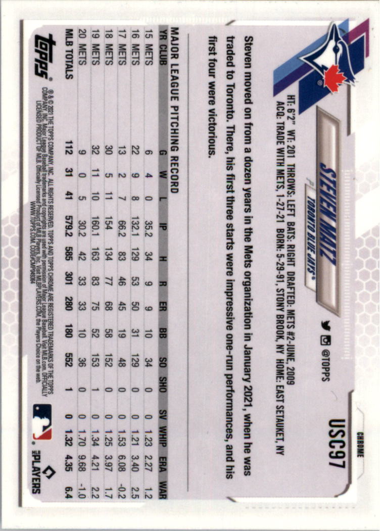 Refractores de onda rosa Topps 2021 actualización cromada TÚ ELIGES - Imagen 25 de 27