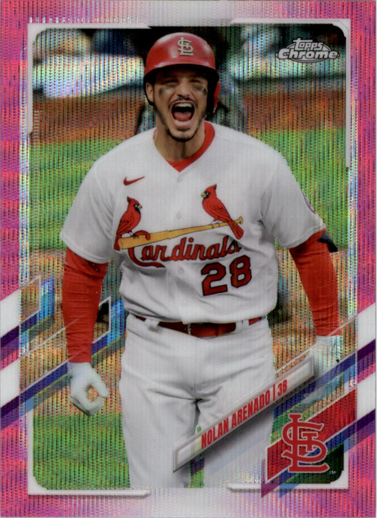 Refractores de onda rosa Topps 2021 actualización cromada TÚ ELIGES - Imagen 26 de 27