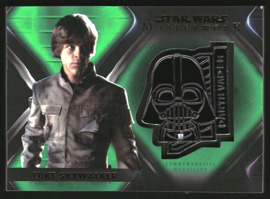 2021 Topps Chrome Star Wars Galaxy Refractor Luke Skywalker #34