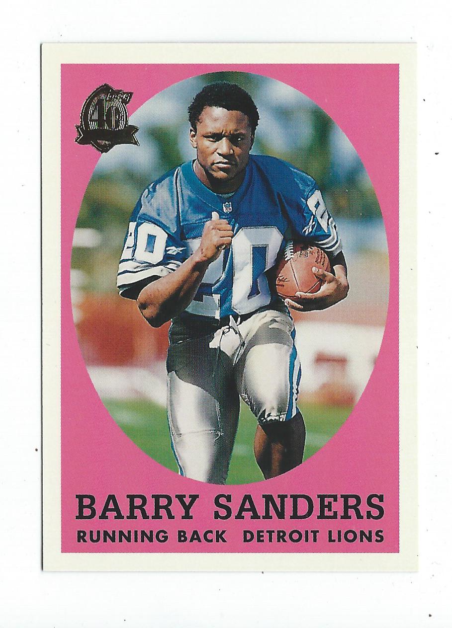 Barry Sanders 1996 Topps #40 - Detroit Lions at 's Sports  Collectibles Store