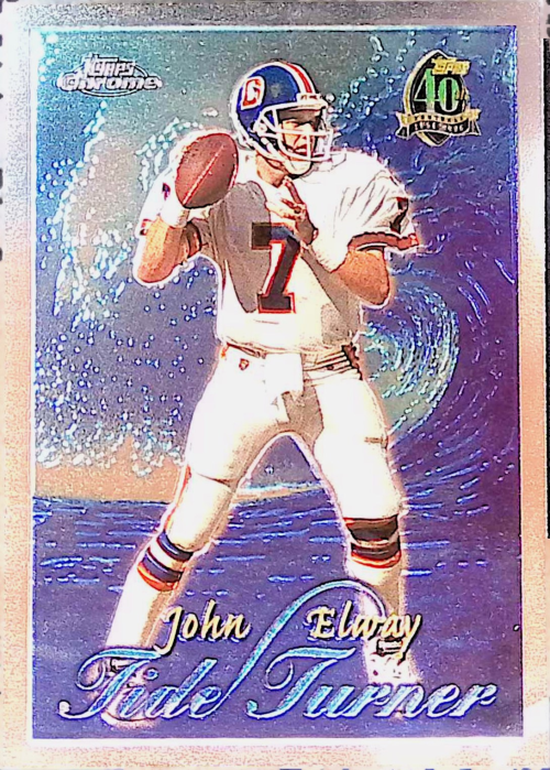 1996 Topps Chrome Tide Turners #TT15 John Elway