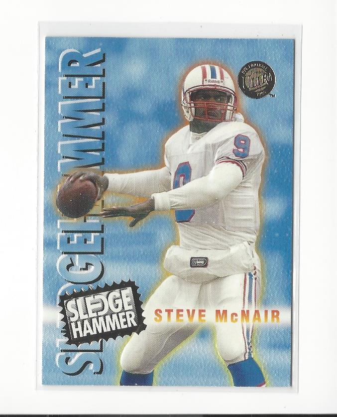 1996 Ultra Sledgehammer #6 Steve McNair