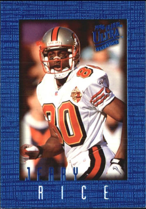 Jerry Rice 1996 Laser View #38 PE