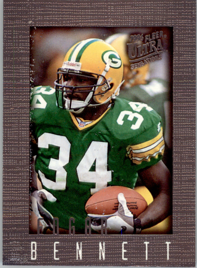 1996 Ultra Sensations (Fleer) Football "Pewter" Parallel Cards - Picture 16 of 49