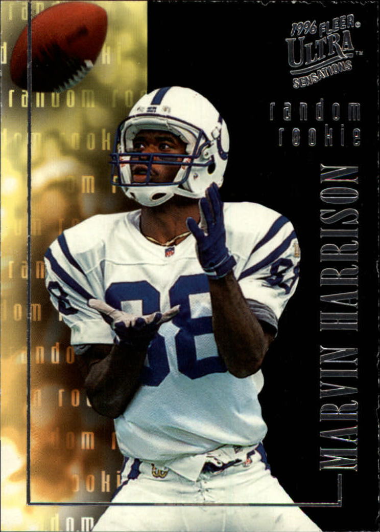 1996 Ultra Sensations Random Rookies #6 Marvin Harrison