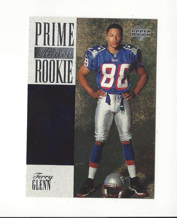 1996 Upper Deck Silver Prime Choice Rookies #5 Terry Glenn