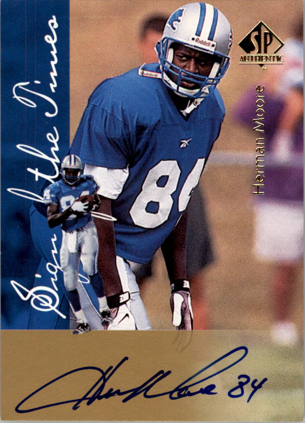 1997 SP Authentic Sign of the Times #24 Herman Moore