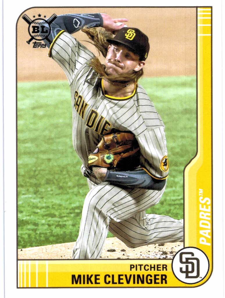 Mike Clevinger 2021 Topps Heritage #722 San Diego Padres