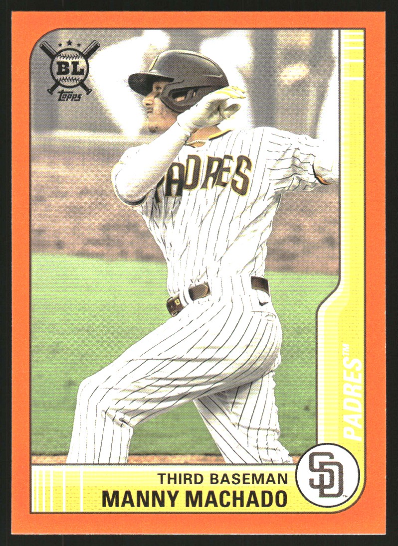 2021 Topps Big League Orange #55 Manny Machado