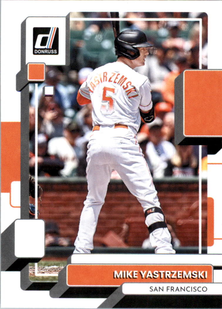 2022 Donruss 103 Mike Yastrzemski NMMT Triple Play Sports Cards