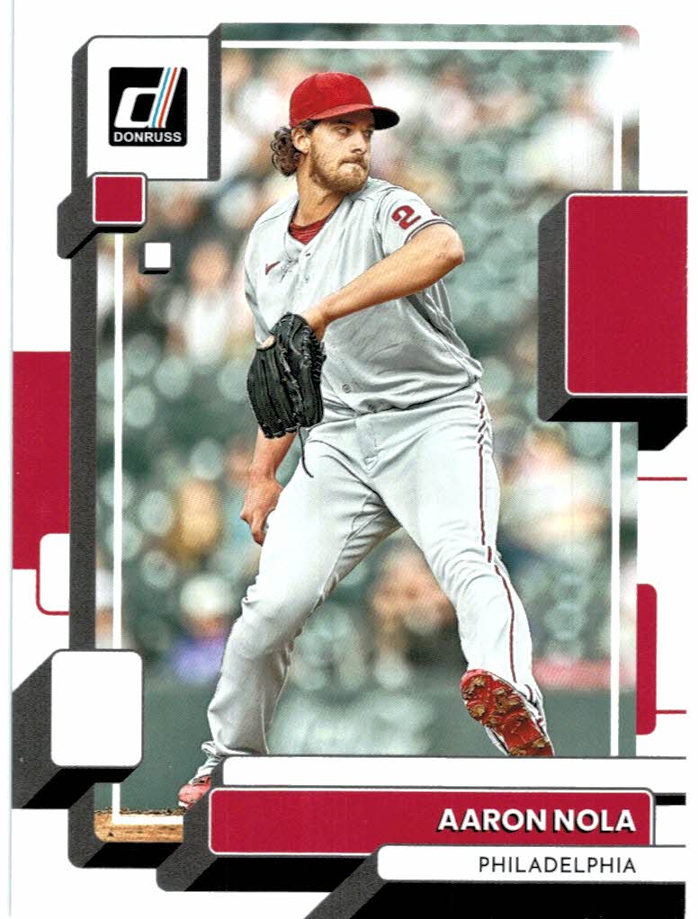 2022 Topps Heritage #319 Aaron Nola NM-MT Phillies