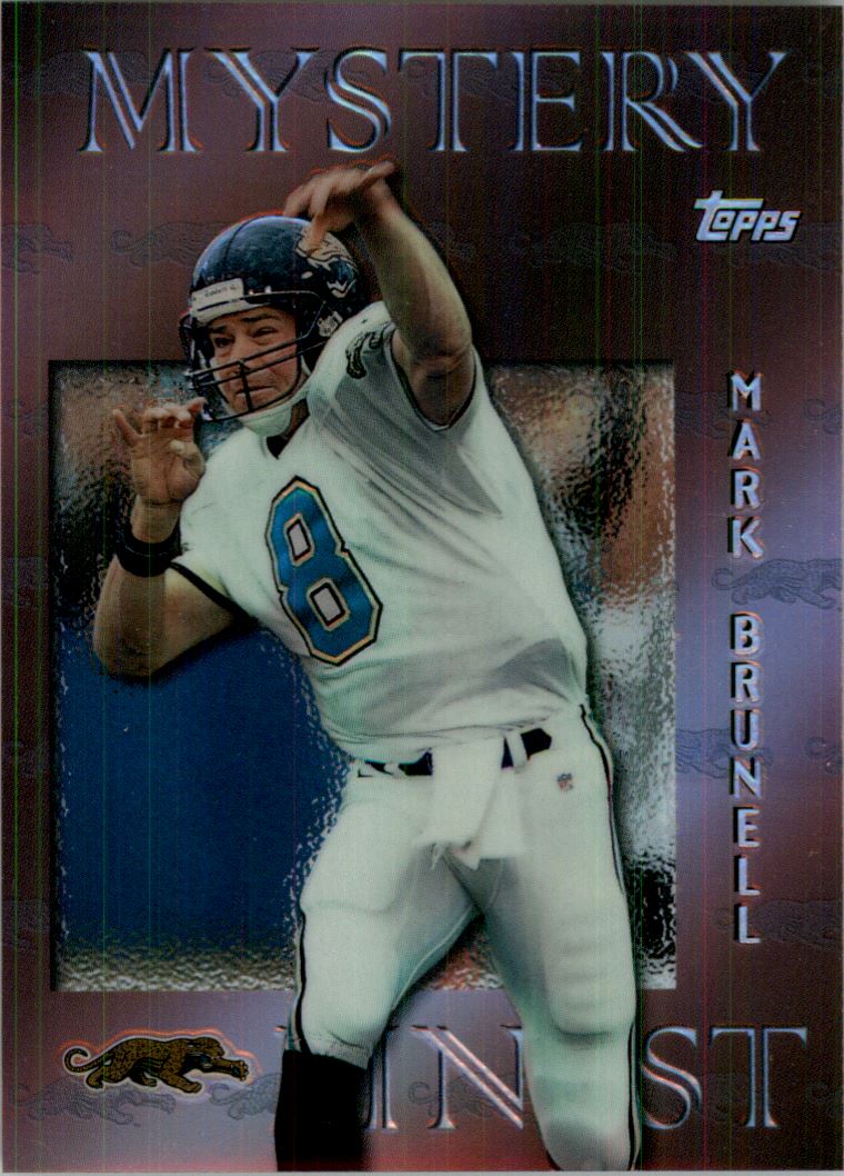 1997 Topps Mystery Finest Bronze Refractors #M2 Mark Brunell