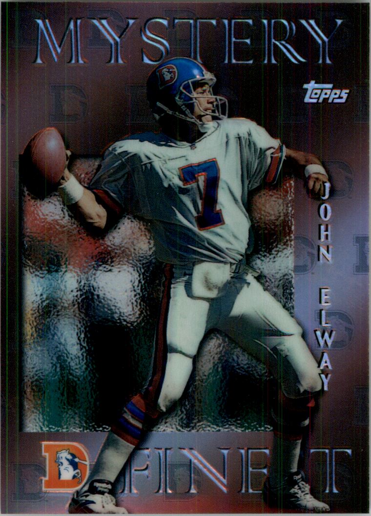 1997 Topps Mystery Finest Bronze Refractors #M10 John Elway