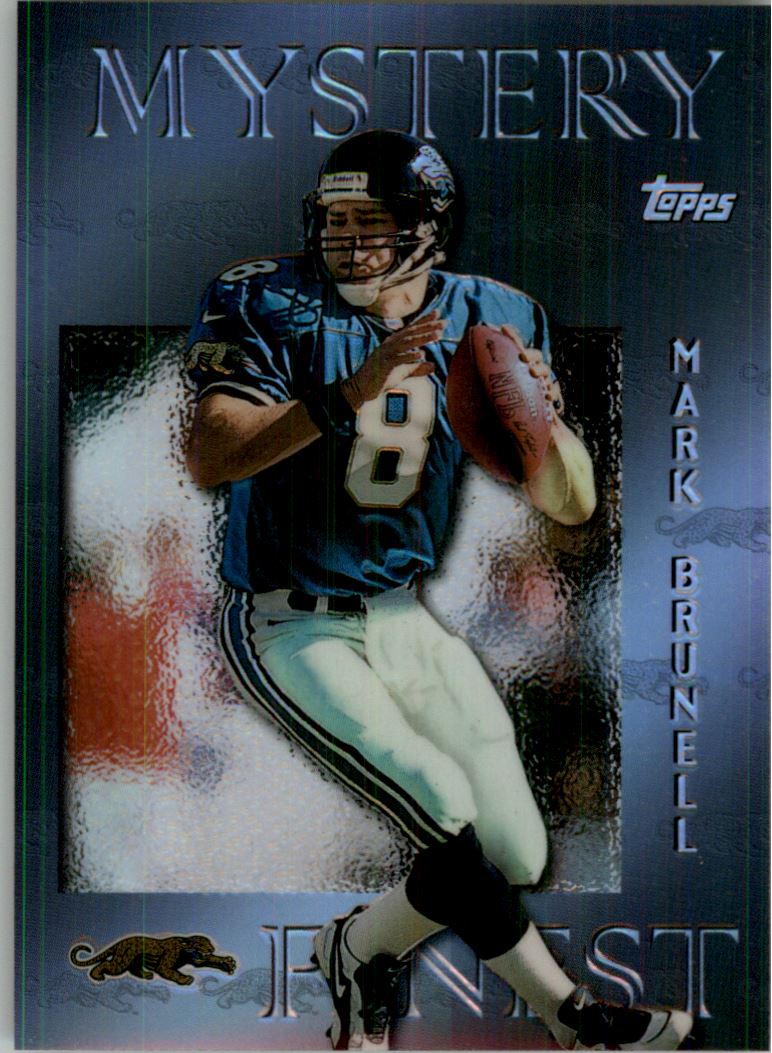 1997 Topps Mystery Finest Silver Refractors #M2 Mark Brunell