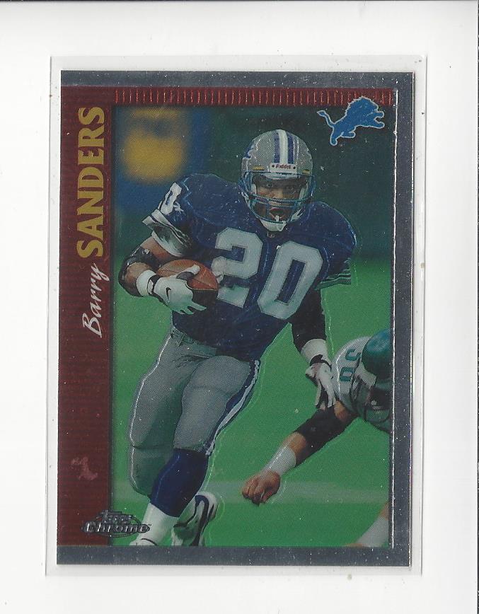 1997 Topps Chrome #110 Barry Sanders